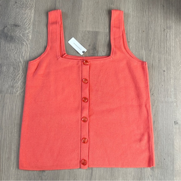 Anthropologie Tops - NWT Anthropologie Coral Sweater Tank